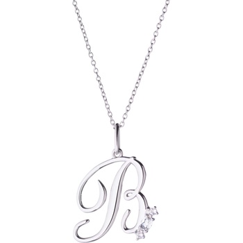 Silenti Jewelry Сребърно колие "В