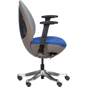 Bittel Работен офис стол ove - кралско син (3520771)