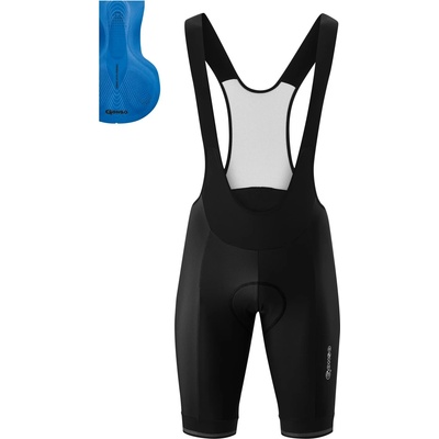 Gonso Мъжки клин за колоездене Gonso Sitivo Bib Cycling bottoms - Black / Skydiver - размер XL (055-2789-0314)