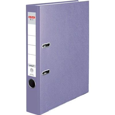Herlitz Pořadač pákový A4, 5 cm, PP, světle fialová