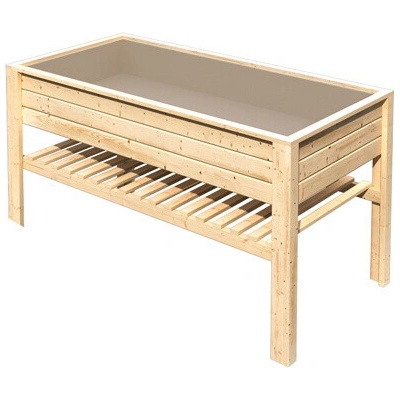 KARIBU LANIT PLAST, vyvýšený záhon HOCHBEET 83330 natur LG1995