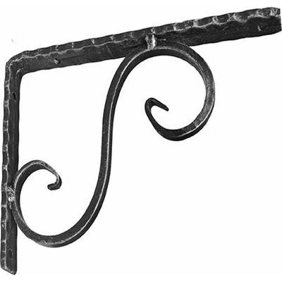 Umakov Konzola na policu 150 x 200 mm black K4/69-150