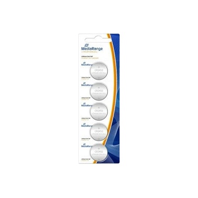 Mediarange MRBAT138 CR2450 / 3V Lithium 5 ks CR2450
