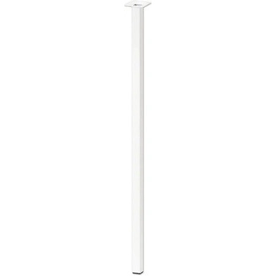 Stolová noha Tarrox štvorcová 900 x 25 x 25 mm biela