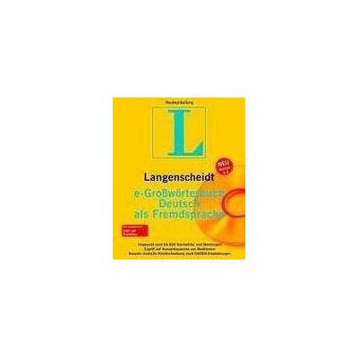Langenscheidt Grosswörterbuch DaF CD-ROM Langenscheidt