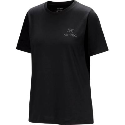 Arc'teryx Дамска тениска Arc'teryx Women's Kragg SL Cotton Emblem Crew S/S T-shirt - Black (916-6933-0212)