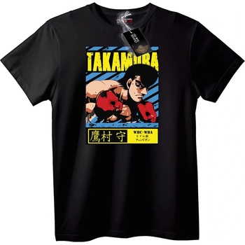 NOONEBRAND Тениска Takamura шампион по бокс - 7XL, Black
