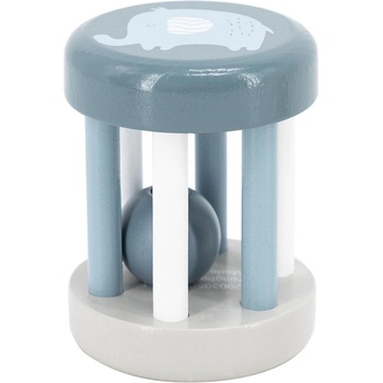 Viga Toys Дървена играчка Viga Toys PolarB - Дрънкалка, синя (44021-син)