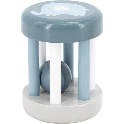 Viga Toys Дървена играчка Viga Toys PolarB - Дрънкалка, синя (44021-син)