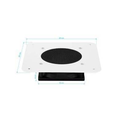 Built-in dust extractor Momo X1W 100W white
