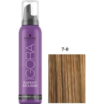 Schwarzkopf Igora Expert Mousse středně plavý 7-0