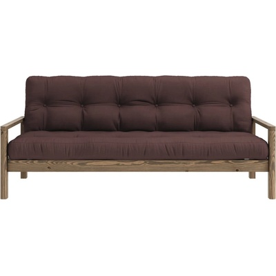 Karup Design Тъмнокафяв разтегателен диван 205 cm Knob - Karup Design (135106715)