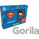 DC COMICS SUPERMAN TINY BK & PIN SET