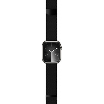 Epico Strap Milanese+ na Apple Watch 38/40/41mm čierny 69818181300001)