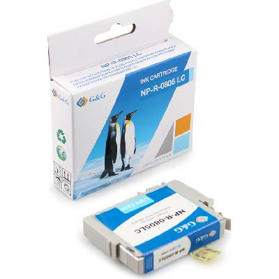 Compatible Глава за EPSON STYLUS PHOTO R 265/360/RX 560/585/685/P 50/ PX 650/660/700/710/720/800/810 - Light cyan - T0805LC - G&G (Compatible-C13T08054011)