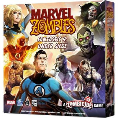 CMON Разширение за настолна игра Marvel Zombies: A Zombicide Game - Fantastic 4: Under Siege (CMNMZB004)