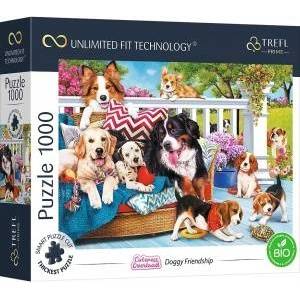 Trefl Puzzle 1000 Cuteness Overload: Doggy Friendship