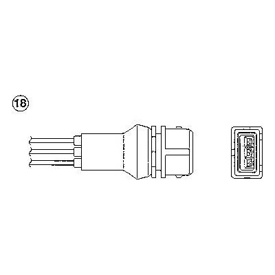 Lambda sonda NGK OZA445-E3