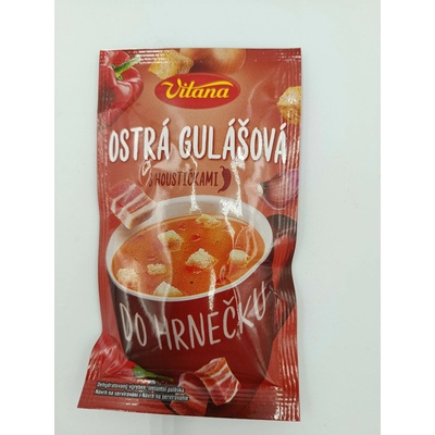 Vitana Do hrnečku Instantná polievka ostrá gulášová do hrnčeka 25 g