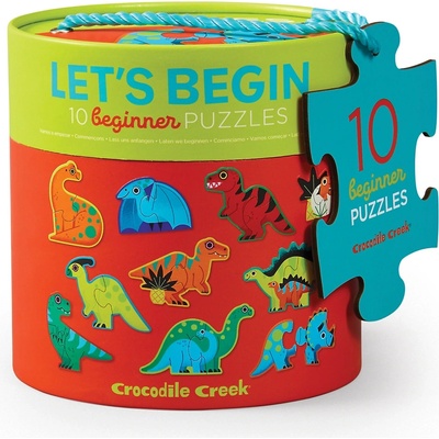 Crocodile Creek První Dinosauři 20 dílků / Let's Begin Dinosaurs 20 pc