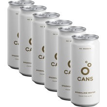 Cans Jemně perlivá alpská voda 6 x 330 ml