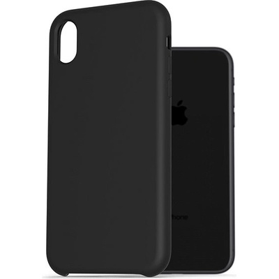 Pouzdro AlzaGuard Premium Liquid Silicone Case iPhone Xr černé