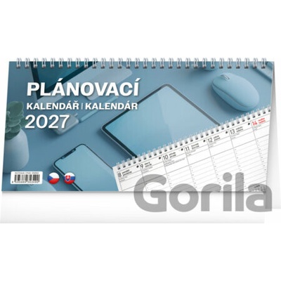 NOTIQUE Stolový Plánovací CZ/SK 25 x 12,5 cm 2027