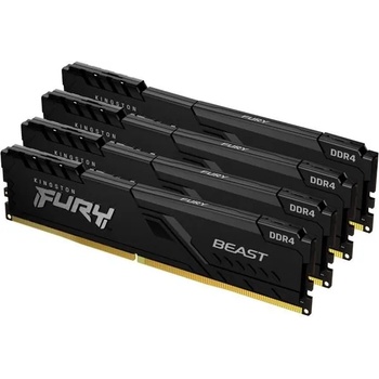 Kingston FURY Beast 64GB (4x16GB) DDR4 3200MHz KF432C16BBK4/64