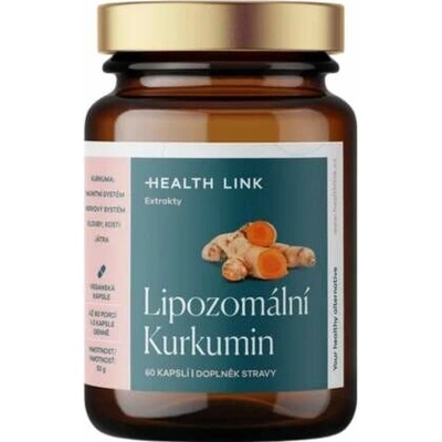 Health Link Lipozomálny Kurkumín 60 kapsúl