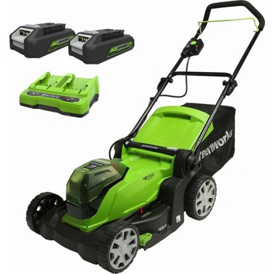 Greenworks 2x24V G24X2LM41K2x 2 akumulátory 24V/2Ah