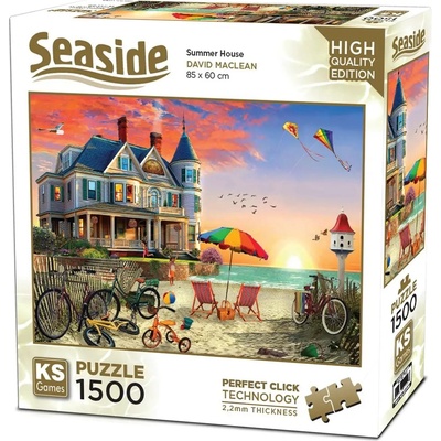 KS Games Пъзел KS Games от 1500 части - Лятна къща (22044)