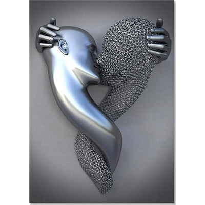 1 dílné obrazy Romantické sochy LE738 Velikost 50 X 70cm