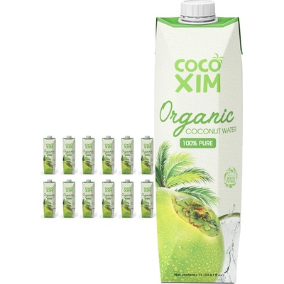 COCOXIM BIO Kokosová voda ORGANIC 12 x 1000 ml