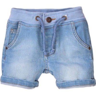 Minoti kraťasy chlapecké džínové Vacay 8 modrá