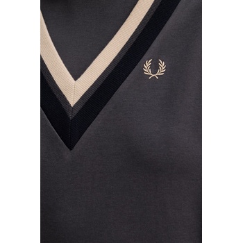 Fred Perry Памучна рокля Fred Perry (D1178)