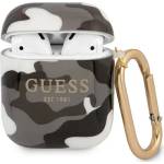 Guess GUA2UCAMG калъф за AirPods, черен Camo Collection (GUA2UCAMG)