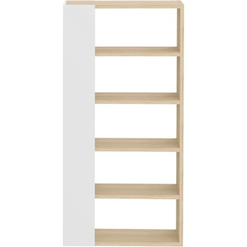 TemaHome Бяла етажерка за книги в дъб 90x188 cm Ella - TemaHome (9500.323539)