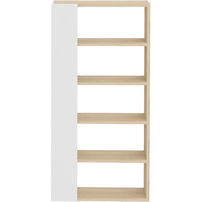 TemaHome Бяла етажерка за книги в дъб 90x188 cm Ella - TemaHome (9500.323539)