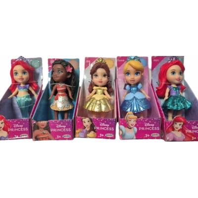 Jakks Pacific Disney Mini panenky Princezny Sada 5 panenek 7,5 cm