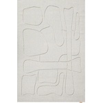 Agnella Светлосив вълнен килим 200x300 cm Morphic - Agnella (5901760398282)