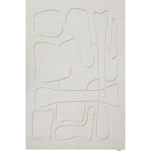 Agnella Светлосив вълнен килим 200x300 cm Morphic - Agnella (5901760398282)