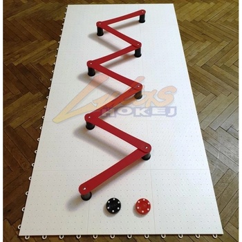 Hejduk Shooting Pad ICE 2 m² + Stickhandling Snake 7 Section + inliny puky Stilmat