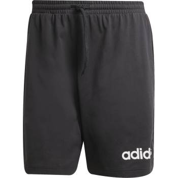 Image 1 of adidas Мъжки къси панталони Adidas Essentials Linear Single Jersey Shorts Mens - Black/White
