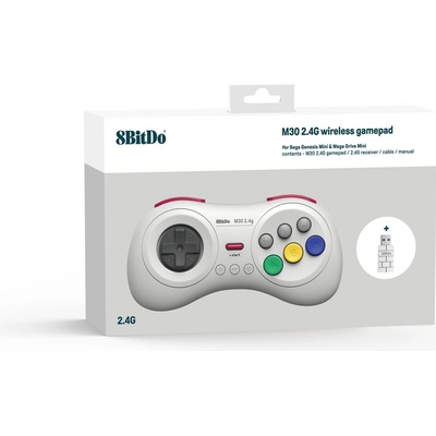 8BitDo M30 2.4G Wireless Pad Nintendo Switch 6922621504016