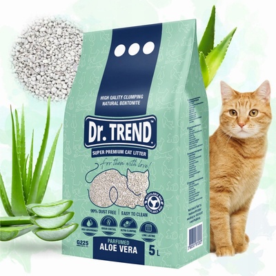 Dr. Trend bentonitová podstielka aloe vera 5 l