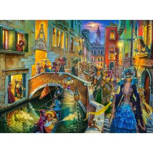 Castorland - Puzzle Venice Carneval - 3 000 piese