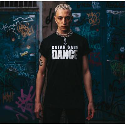 HOLY BLVK мъжка тениска holy blvk - satan said dance- hb001t