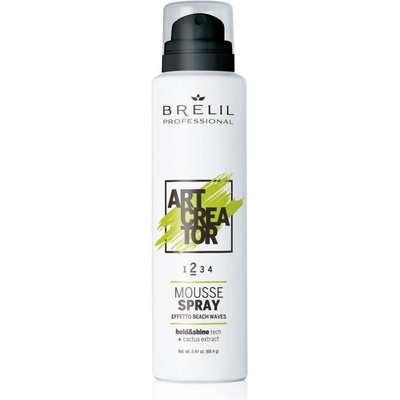 Brelil Professional Art Creator Mousse Spray пяна за коса за плажен ефект 150ml