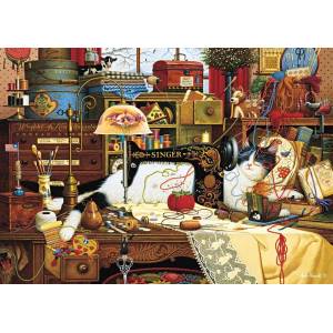 Schmidt Spiele - Puzzle Maggie the messmaker - 1 000 piese