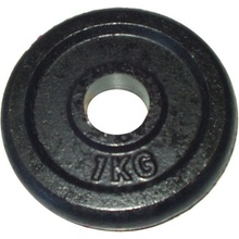 Acra Sport Litinový kotouč na činky 1kg 30 mm